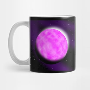 Pink planet Mug